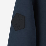 Zip Pocket Sweatshirt // Navy (S)