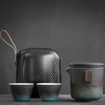 The Atlas Teapot Travel Set