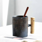 The Drøbak Coffee Mug // The Goblet (Rusty Silver)