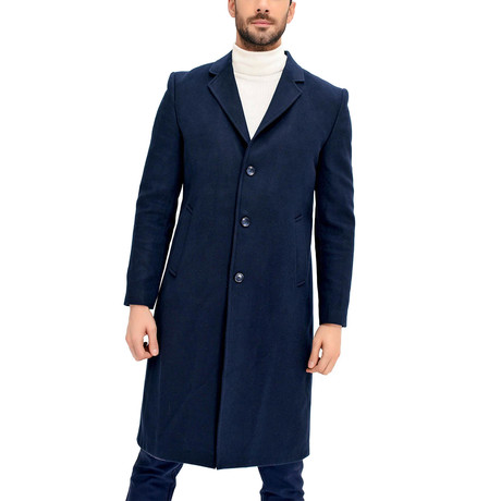 Prague Overcoat // Dark Blue (2X-Large)