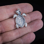 Animal Collection // Tortoise Pendant // Silver