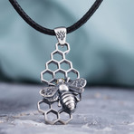 Animal Collection // Bee Pendant // Silver