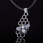 Animal Collection // Bee Pendant // Silver
