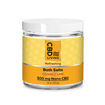 CBD Bath Salts // 500mg // 16oz (Amber Bergamot)