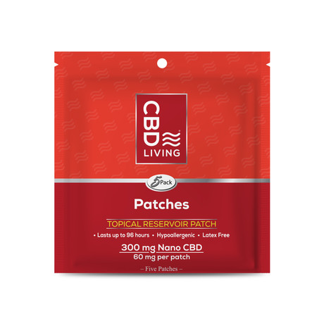 CBD Living Patch // 60mg // 5 Pack