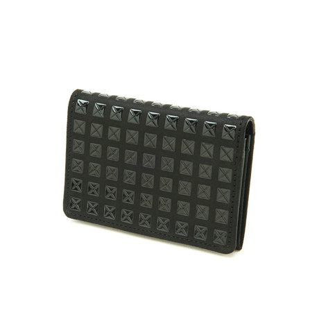 Studs // Business Card Case (Black + Black)