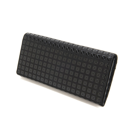 Studs // Long Wallet (Black + Black)