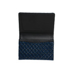 Diamond Frame // Business Card Case (Black + Black)