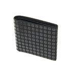 Studs // Men's Folded Wallet // Black + Black