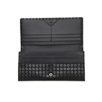 Studs // Long Wallet (Black + Black)