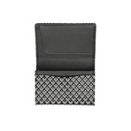 White Frame // Business Card Case (Navy + White)