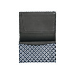 White Frame // Business Card Case (Navy + White)