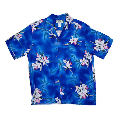 Midnight Orchid Shirt // Blue (Small)