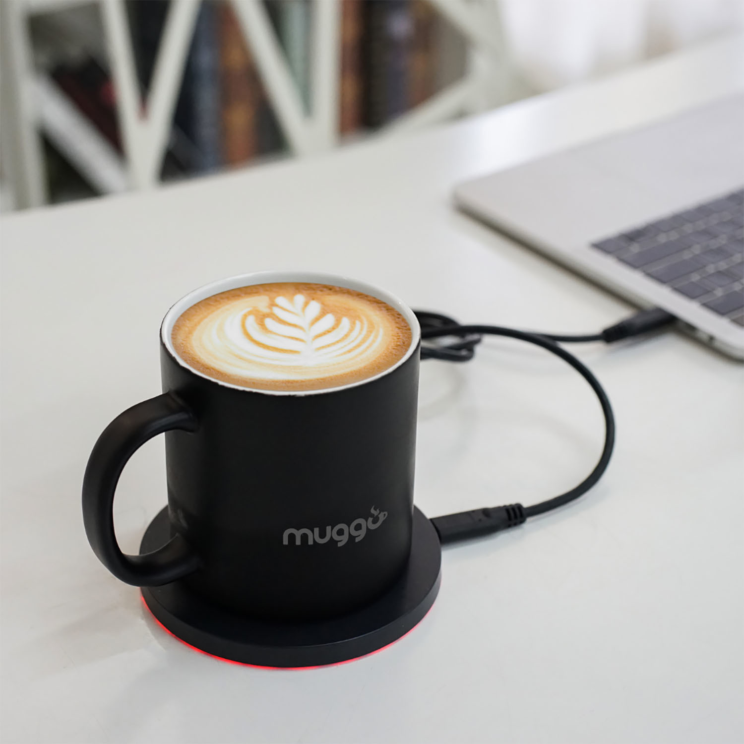  Muggo 12 oz Self-Heating Coffee Mug, Temperature