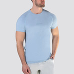 SilkTek™ Training Tee // Heather Light Blue (Extra Small)