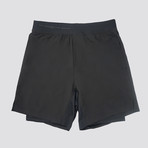 Hi-Flex™ Training Shorts 5" Lined // Black (Extra Small)