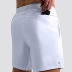 Hi-Flex™ Training Shorts 7" Unlined // White (Extra Small)