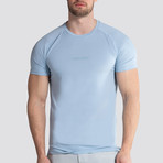 SilkTek™ Training Tee // Heather Light Blue (Extra Small)
