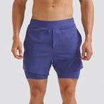 Hi-Flex™ Training Shorts 5" Lined // Admiral Blue (Extra Small)