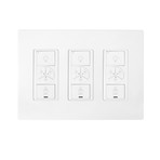 Carro Pioneer Smart Switch // 2-in-1 Fan Speed Control & Light Switch // 3-Gang