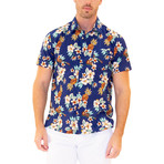 Ohana Hawaiian Shirt // Navy (M)