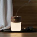 Smart Diffuser Lamp (Walnut)