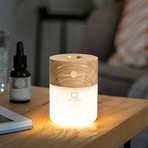 Smart Diffuser Lamp (Walnut)