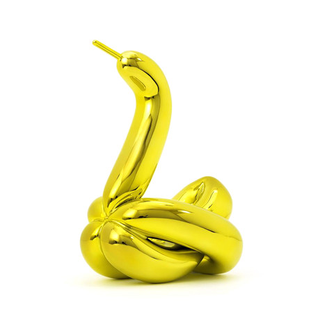 Jeff Koons // Yellow Balloon Swan // 2017