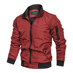 Mosley Jacket // Red (2XL)