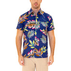 Maui Hawaiian Shirt // Blue (M)
