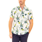 Tiki Hawaiian Shirt // White (XL)