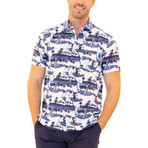 Hula Hawaiian Shirt // White (XL)