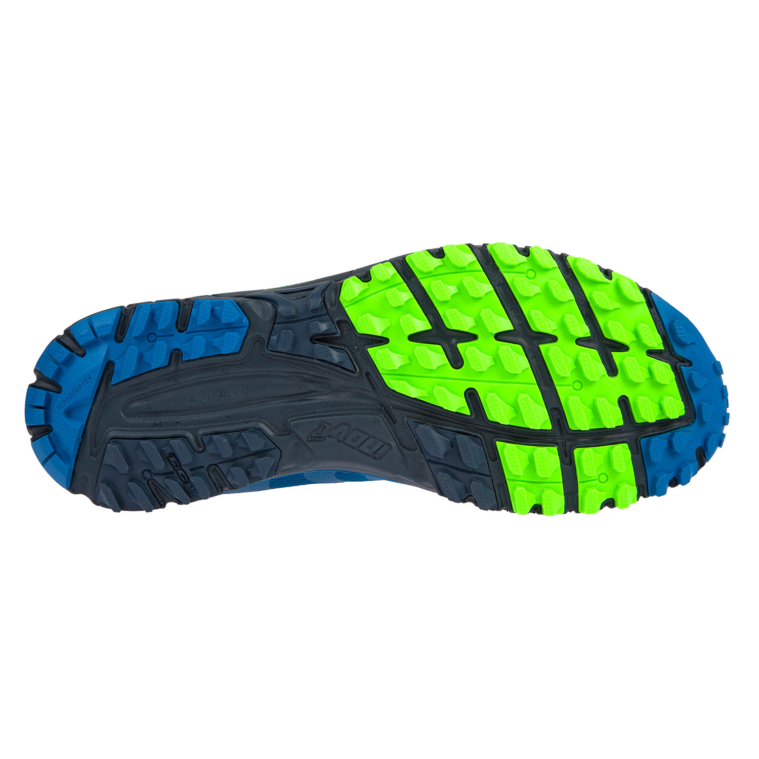 Parkclaw 275 // Blue+ Green (US: 14) - inov-8 PERMANENT STORE - Touch ...