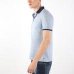 Milan Short Sleeve Polo // Blue (3XL)