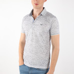 Budapest Short Sleeve Polo // Ecru + Gray (3XL)