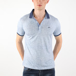 Milan Short Sleeve Polo // Blue (3XL)