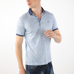 Milan Short Sleeve Polo // Blue (3XL)