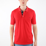 London Short Sleeve Polo // Red (L)