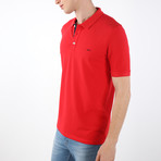 London Short Sleeve Polo // Red (L)