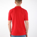 London Short Sleeve Polo // Red (L)