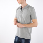 Prague Short Sleeve Polo // Gray (3XL)