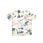 Mixed Dye Ink-Splatter Tee // Off-White (M)