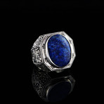 The Blue Lagoon Ring // Lapis Lazuli 925 Sterling Silver (9)