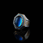 Blue Topaz Ring // 925 Sterling Silver (7)