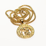 Dell Arte // Aquarius Necklace // Gold