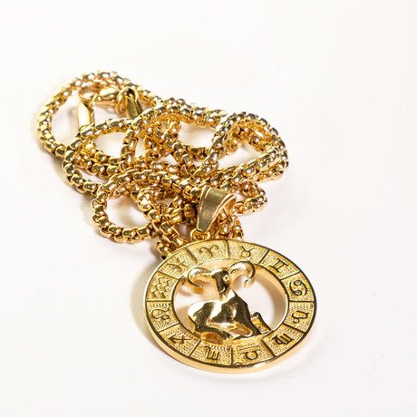 Dell Arte // Aries Necklace // Gold