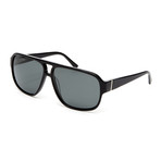 Men's Capri Navigator Polarized Sunglasses // Black