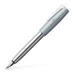 Faber-Castell Loom Fountain Pen // Broad (Metallic Gray)