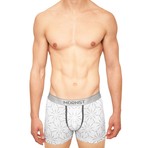 Starburst Boxer Brief // White (XL)