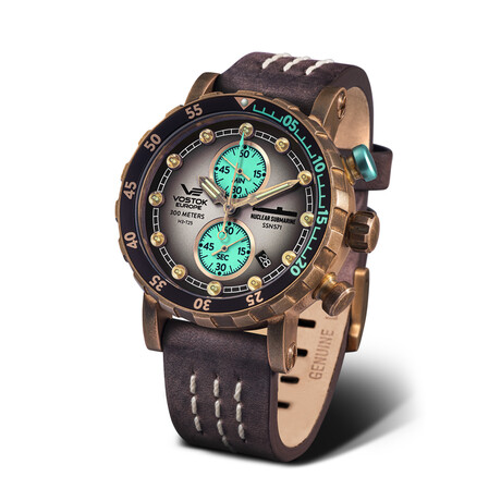 Vostok-Europe SSN 571 US Submarine Service Commemorative Watch // VK64-571O613